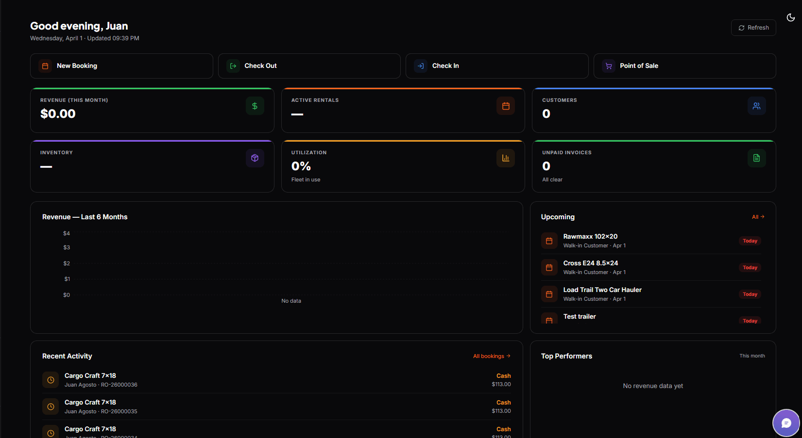 Multi-Location — RentLogic screenshot