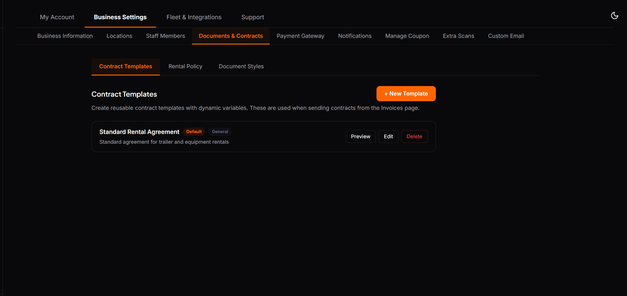 Digital Agreements — RentLogic screenshot